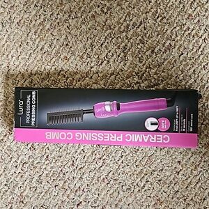 Lura straight teeth ceramic pressing comb